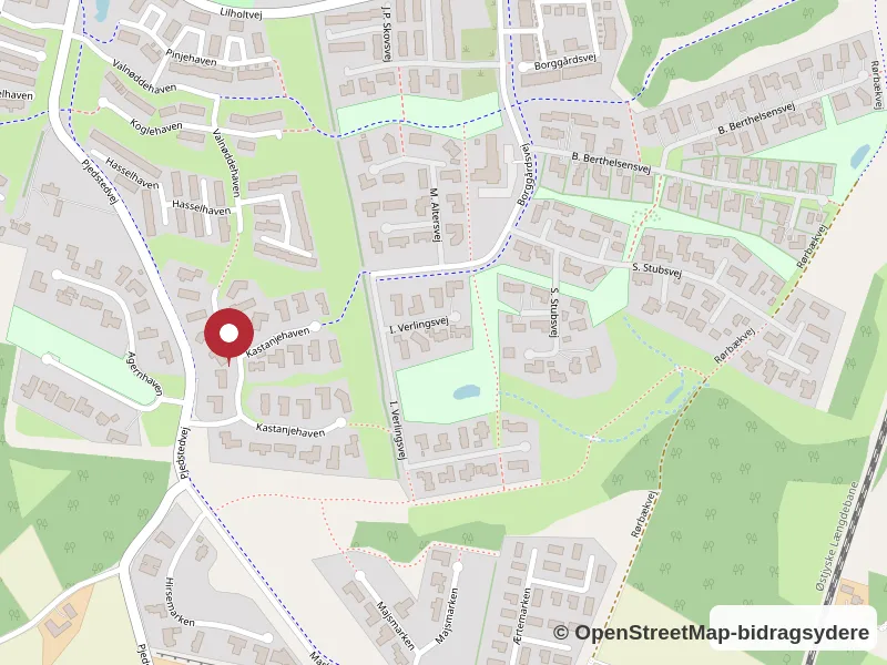 Kort over I. Verlingsvej 6, 7080 Børkop